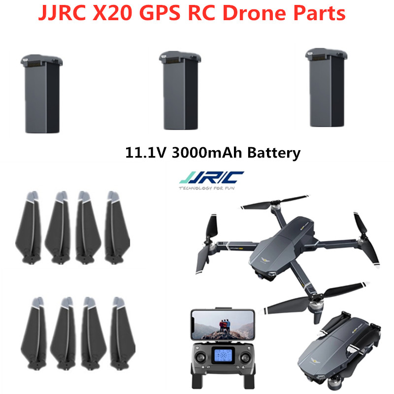 Jjrc Drone X20 - JJRC-Hélice de batterie pour importateur X20,