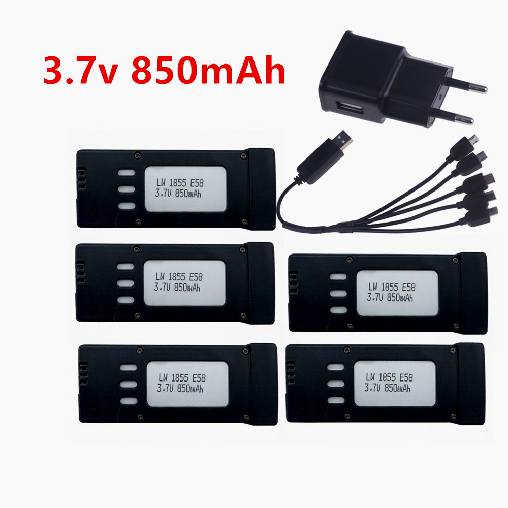 Eachine Drone E58 - Batterie au Lithium pour Drone RC