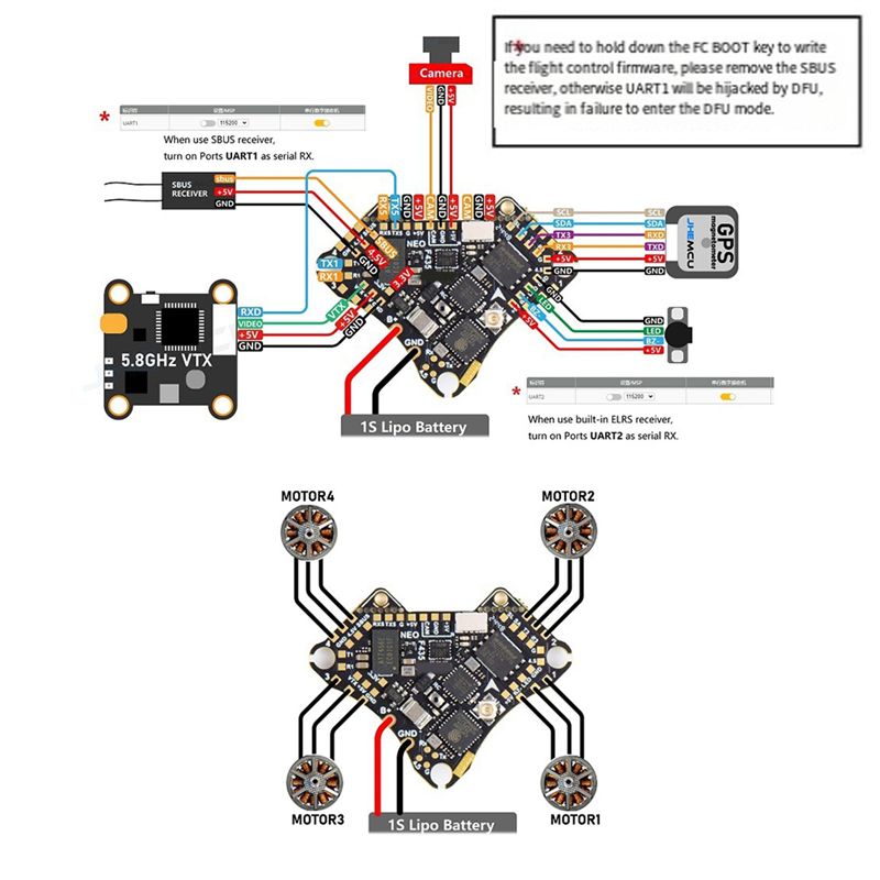 Contrôleur de vol FBIL-F435 NE - Fpv Drone Esc avis et prix