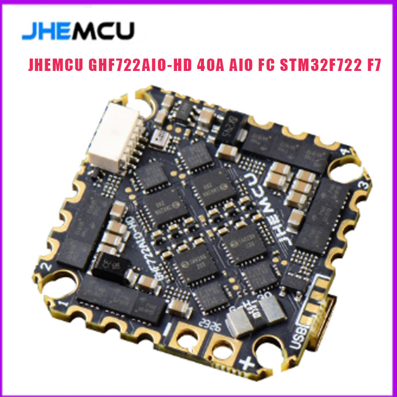 JHEMCU GHF722AIO-HD 40A AIO FC - Betaflight Fc F7 avis et prix