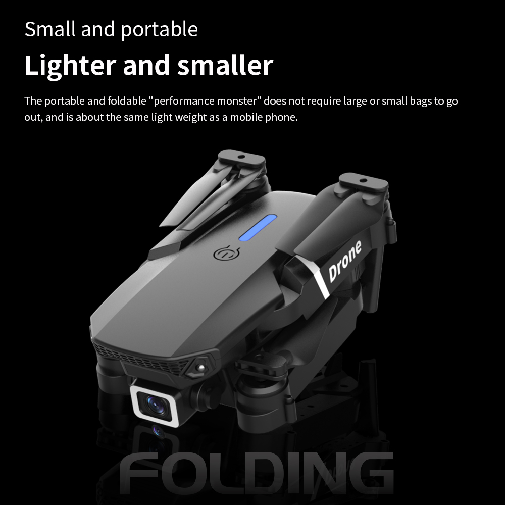 Drone portable E88 PRO pliable - Eachine Drone E58 avis et prix