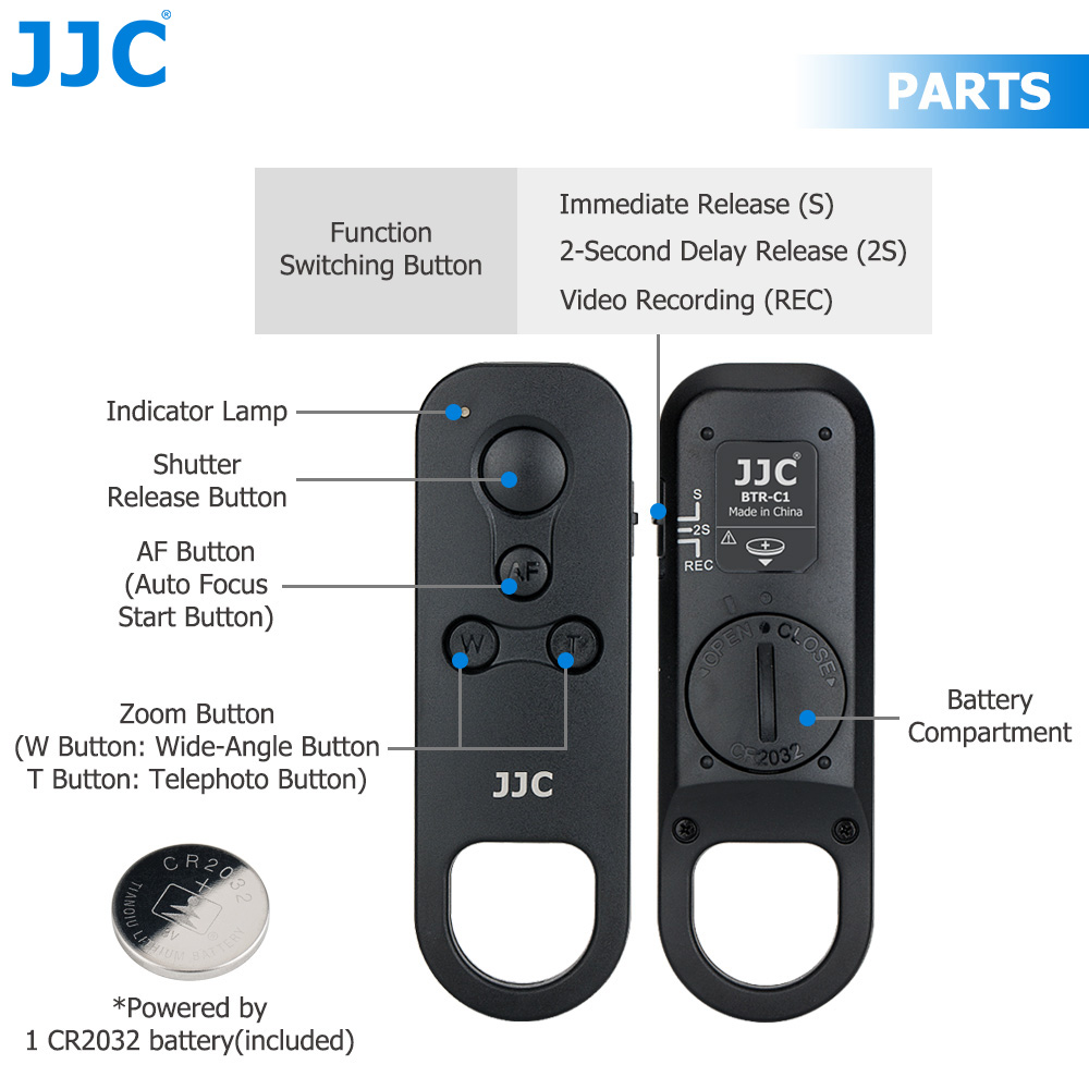 JJC BR-E1 télécommande Bluetoo - Canon Camera Eos R50 avis et prix