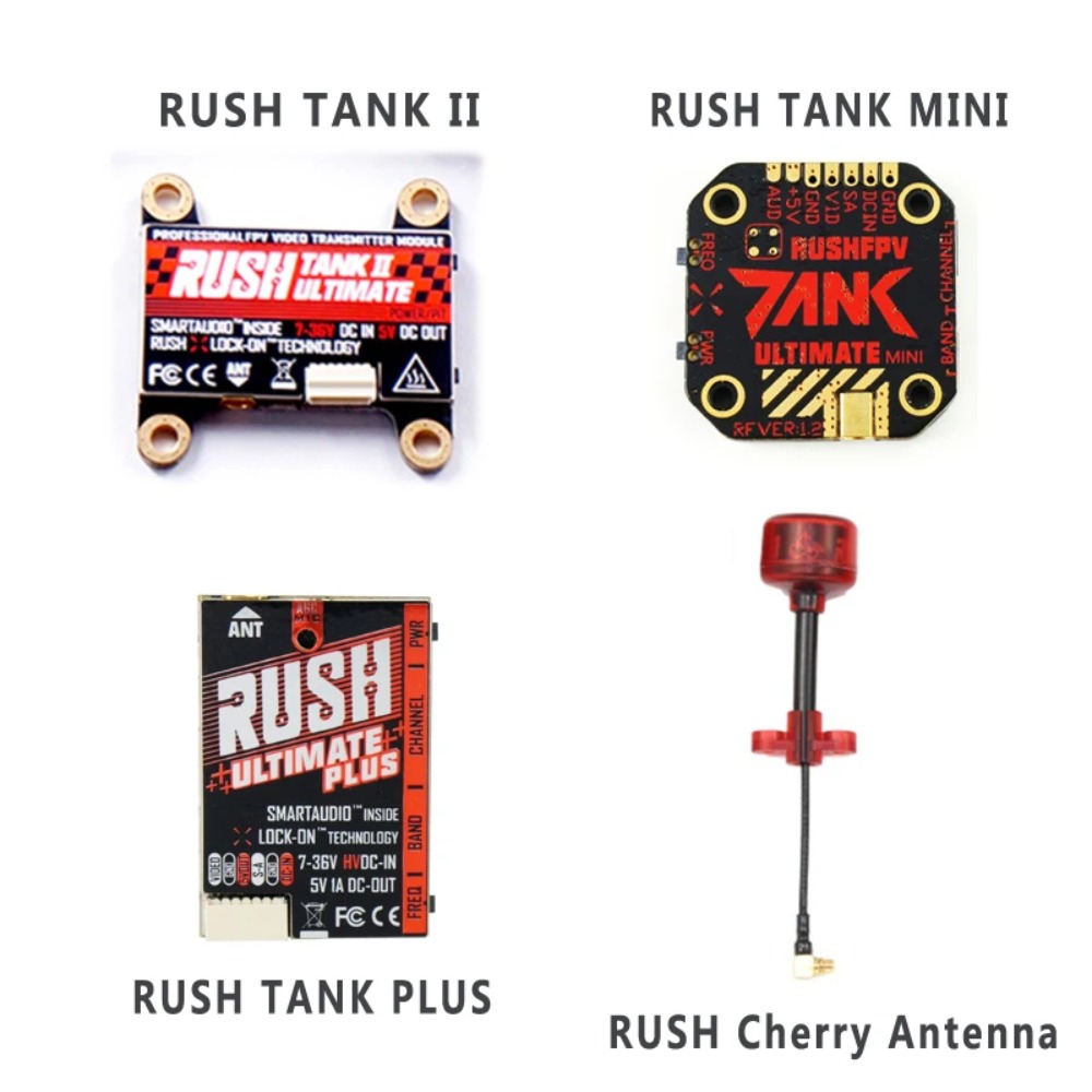Émetteur vidéo RUSH TANK Ultim - Fpv Drone Receiver avis et prix