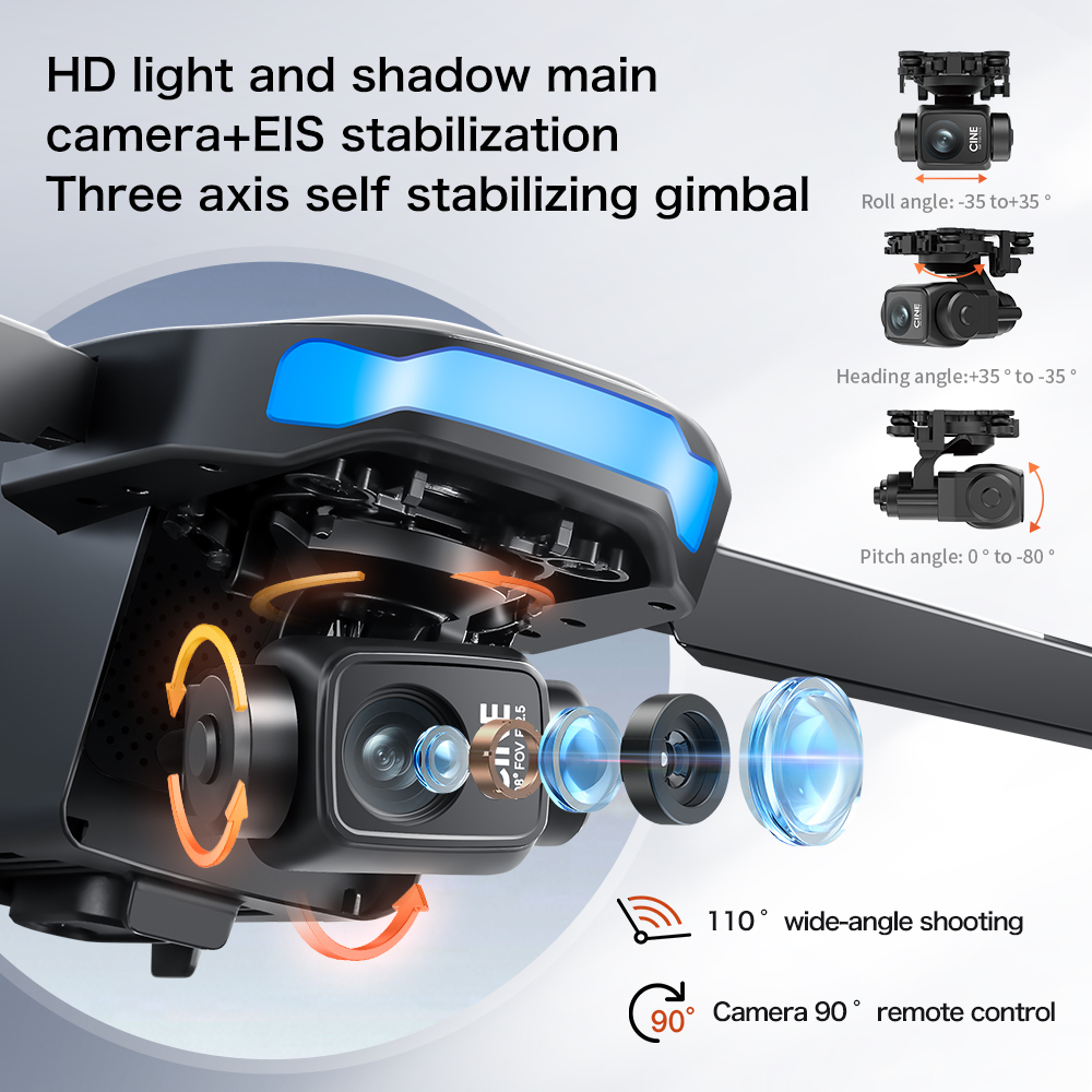 Nouveau drone S-X1 MAX GPS 8K  - Fpv Drone Charger avis et prix
