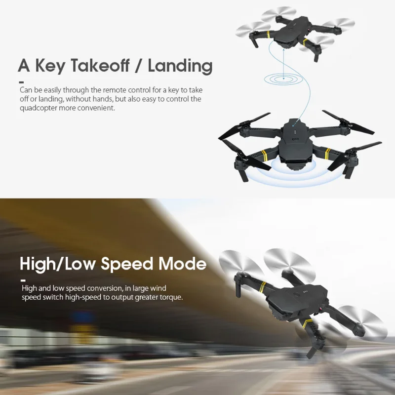 4K Eachine E58 Drone WIFI FPV  - Eachine Drone E58 avis et prix